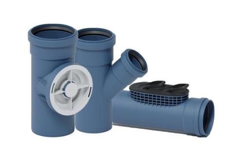 Drainage and grey water by Poloplast