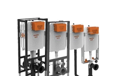 Sanitaryware and cisterns by QuarterBath