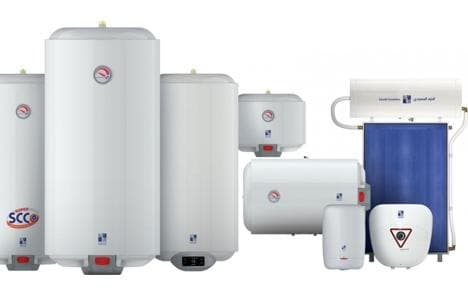 Water heaters by Saudi Ceramics