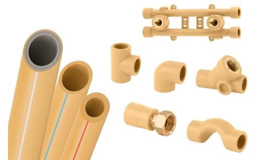 Water supply pipes by Polymelt