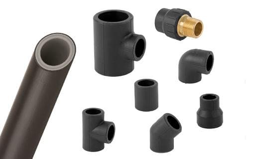 Water supply pipes by Polymelt